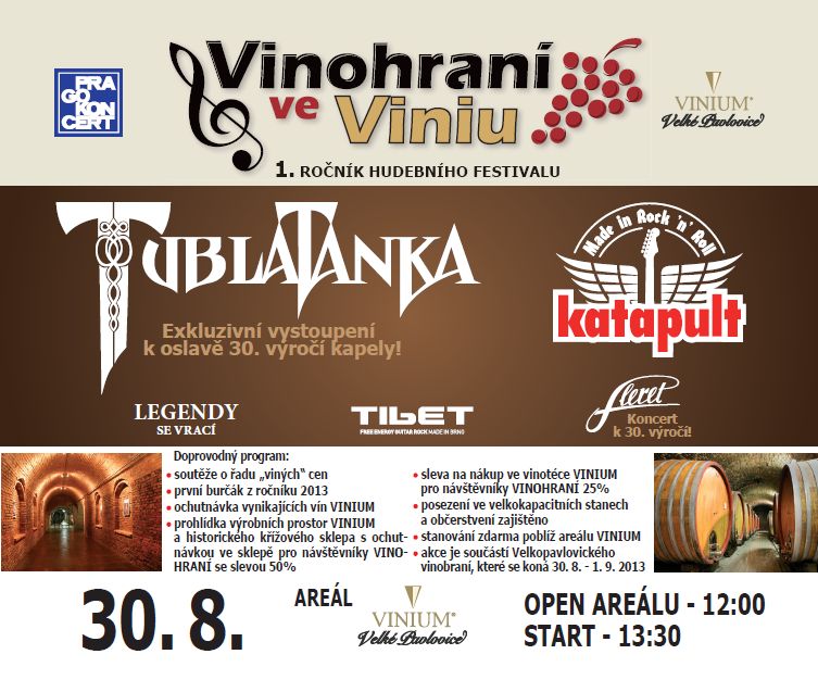 Pro milovníky vína a muziky je tady Vinohraní